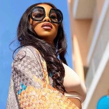 Load image into Gallery viewer, Oversized Cooling Sunglasses  Designer Diamond Shiny Crystal Sun Glasses Men Shades Eyewear Sunglasses For Women 2023