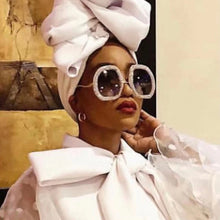 Load image into Gallery viewer, Oversized Cooling Sunglasses  Designer Diamond Shiny Crystal Sun Glasses Men Shades Eyewear Sunglasses For Women 2023