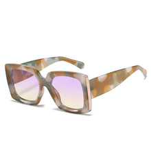 Load image into Gallery viewer, Oversized Sunglasses 2023 Summer Trend Brand Designer Women Men Square Big Frame Sun Glasses Shades UV400 Oculos