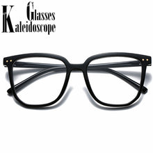 Load image into Gallery viewer, Oversized Finished Myopia Glasses Women Men  Square Eyeglasses Prescription Shortsighted Eyewear -1.0 1.5 2.0 2.5 to -6