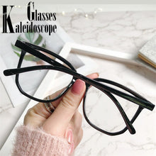 Load image into Gallery viewer, Oversized Finished Myopia Glasses Women Men  Square Eyeglasses Prescription Shortsighted Eyewear -1.0 1.5 2.0 2.5 to -6