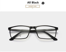Load image into Gallery viewer, Oversized Flexible  Spectacle Frame Attractive Mens Distinctive Design Brand Comfortable TR90 Half Frame Square Sports Glasses F