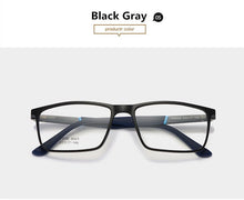 Load image into Gallery viewer, Oversized Flexible  Spectacle Frame Attractive Mens Distinctive Design Brand Comfortable TR90 Half Frame Square Sports Glasses F