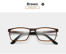 Load image into Gallery viewer, Oversized Flexible  Spectacle Frame Attractive Mens Distinctive Design Brand Comfortable TR90 Half Frame Square Sports Glasses F