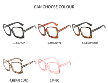 Load image into Gallery viewer, Oversized Frame Blue Light Glasses Brand Designer Glasses Women 2023 Uv400 Blue Light Glasses Women