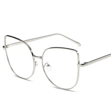 Load image into Gallery viewer, Oversized Frame Cat Eye Blue Light Glasses Brand Designer Uv400 2023 Blue Light Glasses For Women Eye Glasses For Women