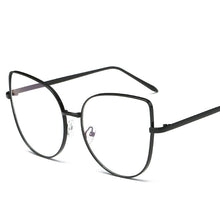 Load image into Gallery viewer, Oversized Frame Cat Eye Blue Light Glasses Brand Designer Uv400 2023 Blue Light Glasses For Women Eye Glasses For Women