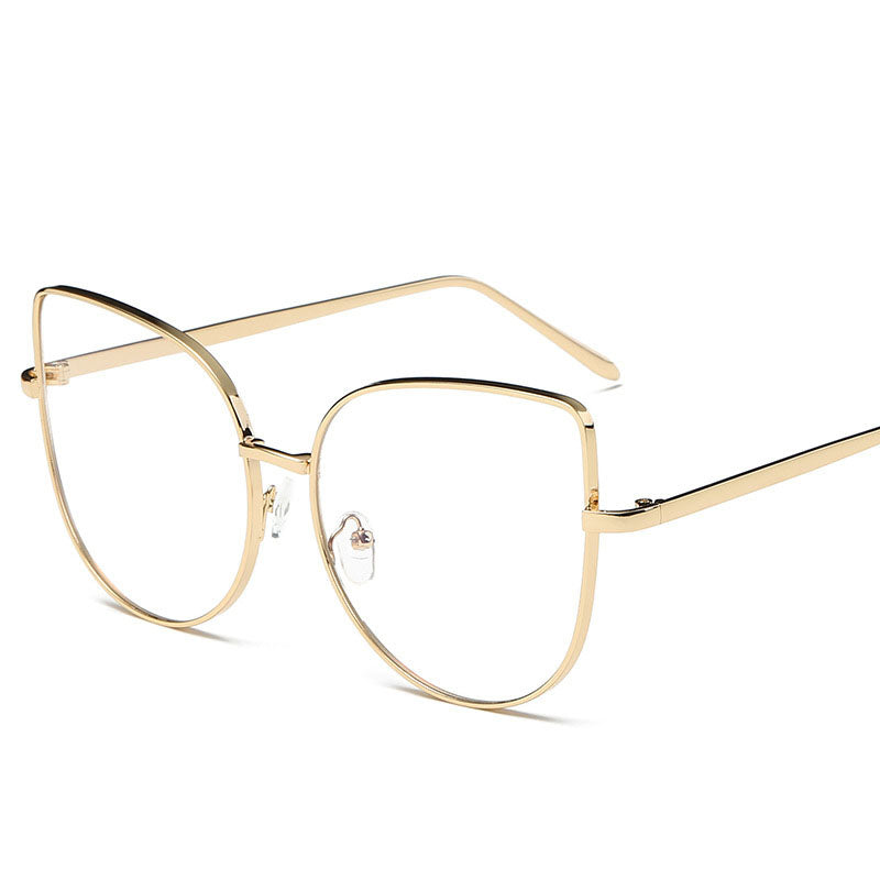 Oversized Frame Cat Eye Blue Light Glasses Brand Designer Uv400 2023 Blue Light Glasses For Women Eye Glasses For Women