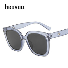 Carica l&#39;immagine nel visualizzatore di Gallery, Occhiali oversize Occhiali da sole quadrati da uomo Donna Gentle Brand Rivet Oro Argento Nero Elegante Ladies Eyewear Gafas de sol UV400
