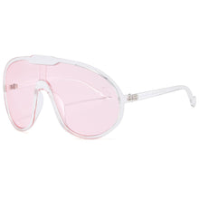 Load image into Gallery viewer, Oversized Goggles Sunglasses Round One Piece Men Big Frame Shade Sun Glasses Gafas Oculos UV400 Sunglasses
