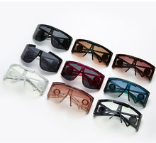 Carica l&#39;immagine nel visualizzatore di Gallery, Occhiali oversize Occhiali da sole Occhiali da vista antivento per esterni Indossano montature grandi Occhiali da sole monopezzo per uomo Gafas Oculos Occhiali da sole