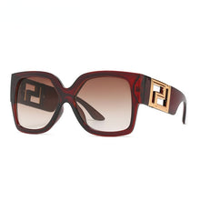 Load image into Gallery viewer, Oversized  Brand Designer Sunglasses Women Men Big Frame Vintage Sun Glasses Shades for Female Eyeglasses