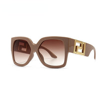 Load image into Gallery viewer, Oversized  Brand Designer Sunglasses Women Men Big Frame Vintage Sun Glasses Shades for Female Eyeglasses