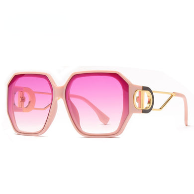 Oversized  Brand Designer Sunglasses Women Men Square Sun Glasses Gradient Vintage Shades Gafas De Sol Mujer