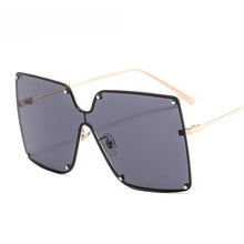 Load image into Gallery viewer, Oversized  Rivet Goggle Sunglasses Men Women Shades UV400 Vintage Glasses