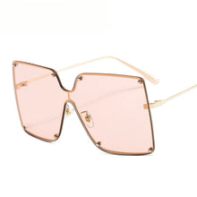Load image into Gallery viewer, Oversized  Rivet Goggle Sunglasses Men Women Shades UV400 Vintage Glasses
