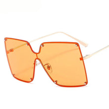 Load image into Gallery viewer, Oversized  Rivet Goggle Sunglasses Men Women Shades UV400 Vintage Glasses