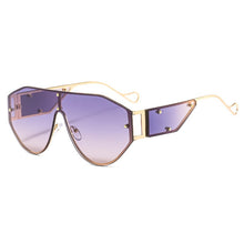 Load image into Gallery viewer, Oversized Mask Sunglasses Men Vintage One-Piece Sun Glasses Women 2023 Large Windproof Sand Goggles Protective Glasses UV400