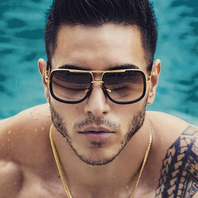 Oversized Men Mach One Sunglasses Men  Brand Women Sun Glasses Square Male Retro De Sol Female Sunglasses for Men Women