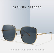 Load image into Gallery viewer, Oversized Metal Sunglasses Women Metal Gradient Sun glasses  Lady Sunglass Eyewear UV400 Shades gafas de sol