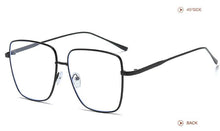 Load image into Gallery viewer, Oversized Metal Sunglasses Women Metal Gradient Sun glasses  Lady Sunglass Eyewear UV400 Shades gafas de sol