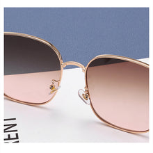 Load image into Gallery viewer, Oversized Metal Sunglasses Women Metal Gradient Sun glasses  Lady Sunglass Eyewear UV400 Shades gafas de sol