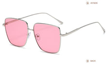 Load image into Gallery viewer, Oversized Metal Sunglasses Women Metal Gradient Sun glasses  Lady Sunglass Eyewear UV400 Shades gafas de sol
