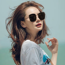 Load image into Gallery viewer, Oversized Metal Sunglasses Women Metal Gradient Sun glasses  Lady Sunglass Eyewear UV400 Shades gafas de sol