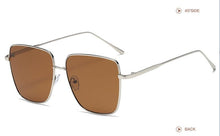 Load image into Gallery viewer, Oversized Metal Sunglasses Women Metal Gradient Sun glasses  Lady Sunglass Eyewear UV400 Shades gafas de sol