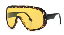 Load image into Gallery viewer, Oversized One Lens Goggle Sunglasses Men Women Shades UV400 Vintage Glasses 46151