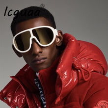 Load image into Gallery viewer, Oversized One Piece Sunglasses Goggles Shades Wear Glasses Outdoor Designer Eye Wear Gafas Oculos Sunglasses