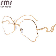Load image into Gallery viewer, Oversized Optical Glasses Women Men Vintage Clear Glasses Eyeglasses Frame Transparent Lens Spectacle Frame Unisex