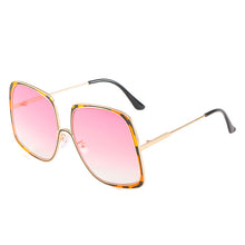 Load image into Gallery viewer, Oversized Pilot Sunglasses Women  Big Size Gradient Sun Glasses Men Shades UV400 Vintage Eyewear Gafas De Sol