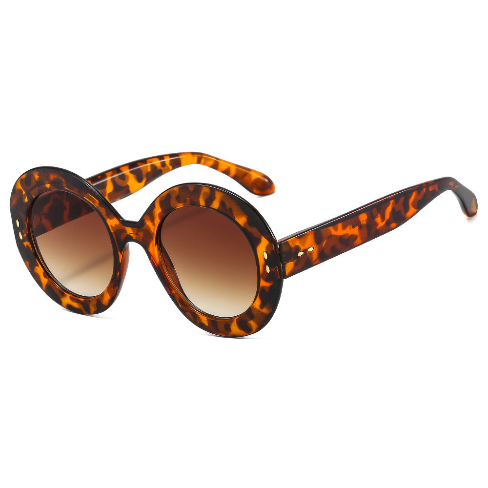 Occhiali da sole rosa oversize per donne sexy UV400 2023 Occhiali da sole con montatura verde sfumata di marca di marca grande 