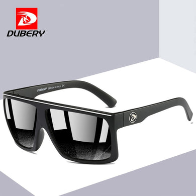 Oversized Polarized Sunglasses Men Ultralight Glasses Frame Sun Glasses Male DUBERY BRAND Outdoor Sport Fishing Goggles UV XIE12