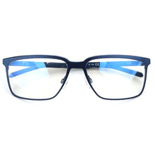 Load image into Gallery viewer, Oversized Pure Titanium Glass Frames Men Germany Designer Brand Blue/Grey Spring Hinge