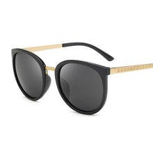 Load image into Gallery viewer, Oversized Round Sunglasses Women Brand Designer  Eyeglasses Big Shades Sun Glasses Female Retro Zonnebril Dames