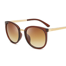 Load image into Gallery viewer, Oversized Round Sunglasses Women Brand Designer  Eyeglasses Big Shades Sun Glasses Female Retro Zonnebril Dames
