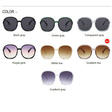 Load image into Gallery viewer, Oversized Round Sunglasses Women  Brand Sun glasses 2023 Ladies Woman Glasses Gafas Shade de sol UV400 okulary