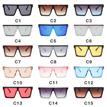 Load image into Gallery viewer, Oversized Shades Sunglasses Men Black Square Sun Glasses Male Vintage Retro Glasses Female Women Lentes De Sol Hombre