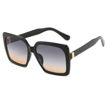 Load image into Gallery viewer, Oversized Shades Sunglasses Women Black Square Sun Glasses Male Vintage Retro Glasses Female Women Lentes De Sol Hombre