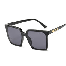 Load image into Gallery viewer, Oversized Shades Women Sunglasses Black Square Glasses Big Frame Vintage Retro Glasses Female Unisex Oculos Feminino