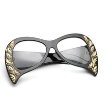 Load image into Gallery viewer, Oversized Shades Women Sunglasses Black Square Glasses Big Frame Vintage Retro Glasses Female Unisex Oculos Feminino
