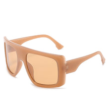 Load image into Gallery viewer, Oversized Shield Square Sunglasses For Women Big Sun Glasses Eyewear Female Cool Black Blue Shades Oculos Lunette De Soleil