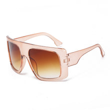 Load image into Gallery viewer, Oversized Shield Square Sunglasses For Women Big Sun Glasses Eyewear Female Cool Black Blue Shades Oculos Lunette De Soleil