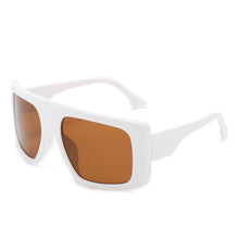 Load image into Gallery viewer, Oversized Shield Square Sunglasses For Women Big Sun Glasses Eyewear Female Cool Black Blue Shades Oculos Lunette De Soleil