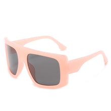 Load image into Gallery viewer, Oversized Shield Square Sunglasses For Women Big Sun Glasses Eyewear Female Cool Black Blue Shades Oculos Lunette De Soleil