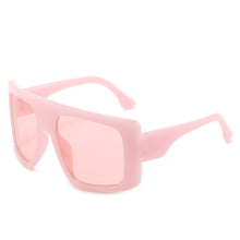 Load image into Gallery viewer, Oversized Shield Square Sunglasses For Women Big Sun Glasses Eyewear Female Cool Black Blue Shades Oculos Lunette De Soleil