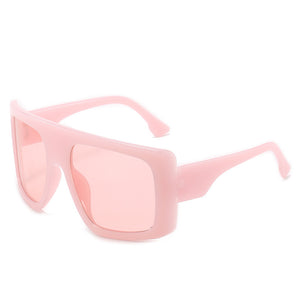 Oversized Shield Square Sunglasses For Women Big Sun Glasses Eyewear Female Cool Black Blue Shades Oculos Lunette De Soleil
