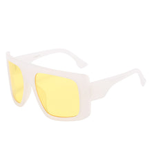 Load image into Gallery viewer, Oversized Shield Square Sunglasses For Women Big Sun Glasses Eyewear Female Cool Black Blue Shades Oculos Lunette De Soleil